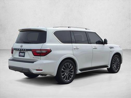 Aspen White Tricoat 2021 Nissan Armada Platinum 2WD
