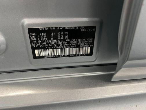 2013 Subaru Legacy Premium