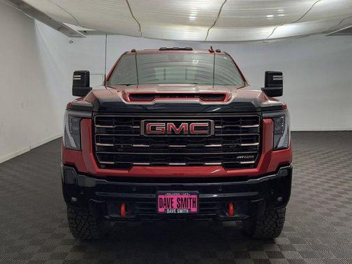 Volcanic Red Tintcoat 2026 GMC Sierra 2500 AT4X