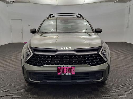 Jungle Green/Ebony Black Roof 2023 Kia Sportage S