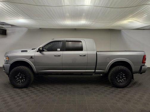 Billet Silver Metallic Clearcoat 2019 RAM 3500 Laramie Mega Cab 4x4 6'4' Box