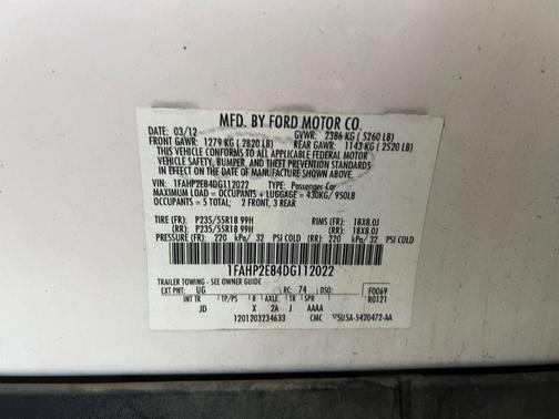 2013 Ford Taurus SEL