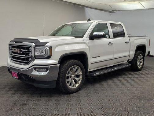 White Frost Tricoat 2018 GMC Sierra 1500 SLT