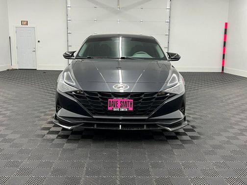 Portofino Gray 2021 Hyundai ELANTRA SEL