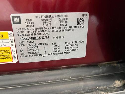 2016 Chevrolet Traverse 2LT