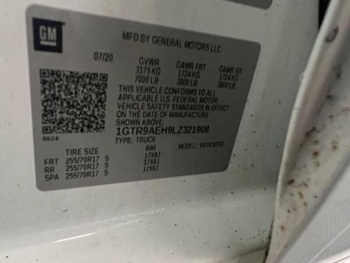 2020 GMC Sierra 1500 Base