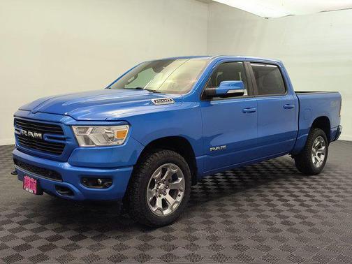 Hydro Blue Pearlcoat 2021 RAM 1500 Big Horn/Lone Star