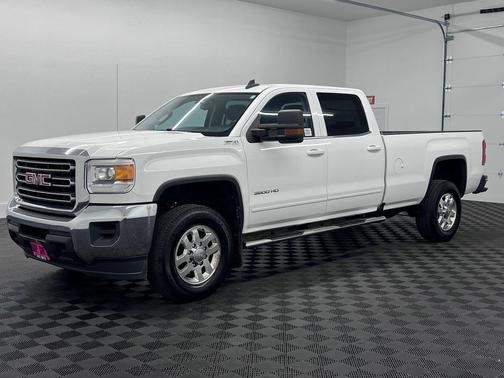 Summit White 2015 GMC Sierra 3500 SLE