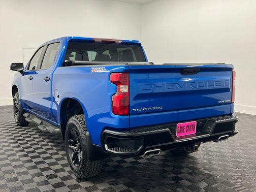 Glacier Blue Metallic 2022 Chevrolet Silverado 1500 Custom Trail Boss