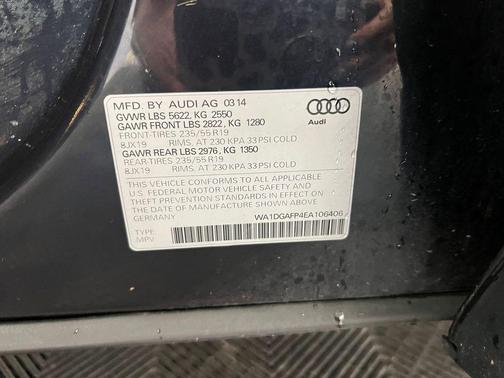 2014 Audi Q5 3.0T Premium Plus