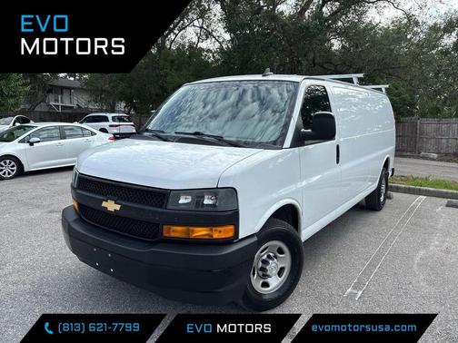 Summit White 2023 Chevrolet Express 2500 LT