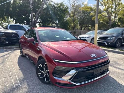 Ultimate red 2025 Hyundai SONATA SEL