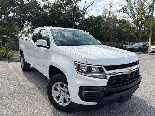 Summit White 2022 Chevrolet Colorado LT