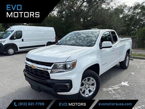 Summit White 2022 Chevrolet Colorado LT