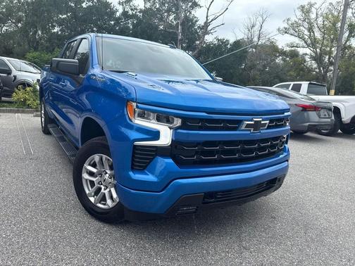Riptide Blue Metallic 2025 Chevrolet Silverado 1500 RST