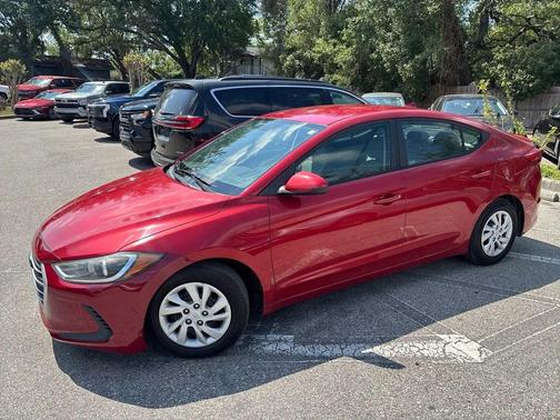 Scarlet Red 2017 Hyundai ELANTRA SE