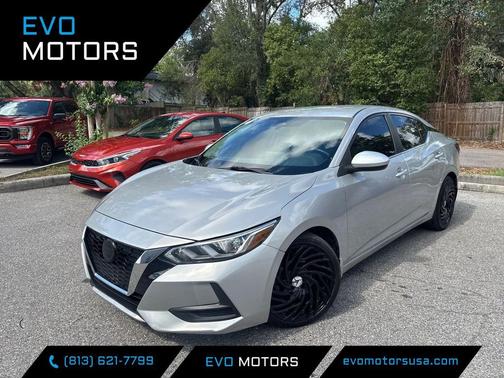 Brilliant Silver Metallic 2021 Nissan Sentra SV