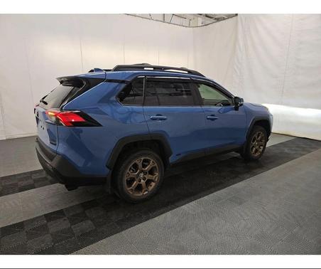 Cavalry Blue 2023 Toyota RAV4 Hybrid Woodland Edition