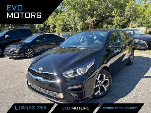 Aurora Black 2021 Kia Forte LXS