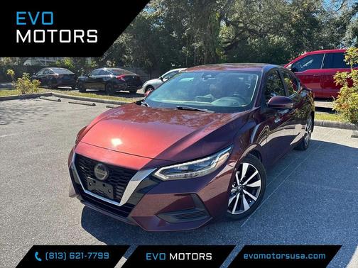 Rosewood Metallic 2020 Nissan Sentra SV