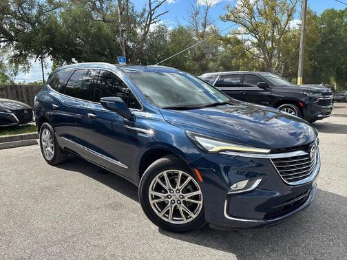 Emperor Blue Metallic 2023 Buick Enclave Essence FWD