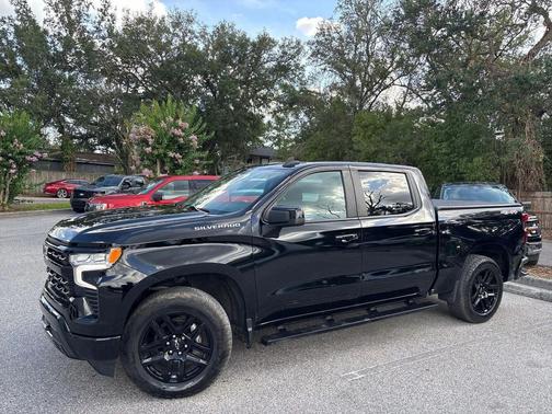 Black 2022 Chevrolet Silverado 1500 RST