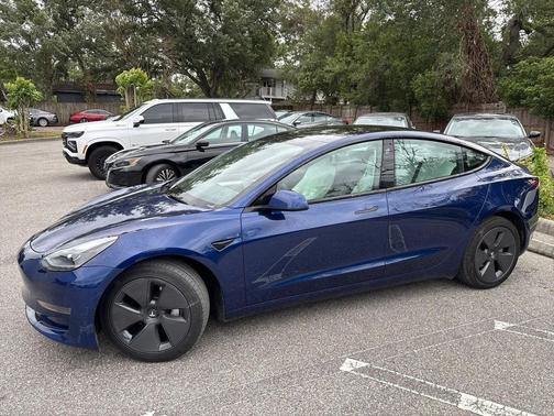 Deep Blue Metallic 2023 Tesla Model 3 Standard Range