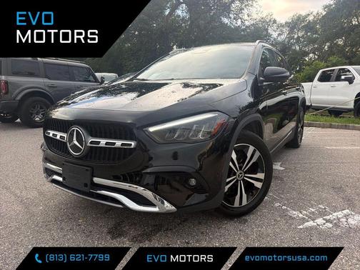 Night Black 2025 Mercedes-Benz GLA 250 4MATIC