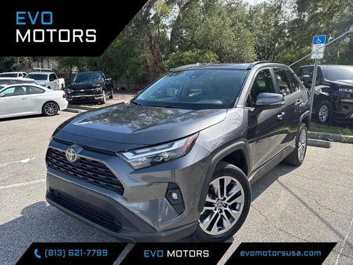 Magnetic Gray Metallic 2022 Toyota RAV4 XLE Premium