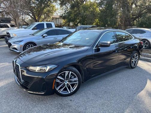 Black 2025 BMW 430 Gran Coupe i xDrive