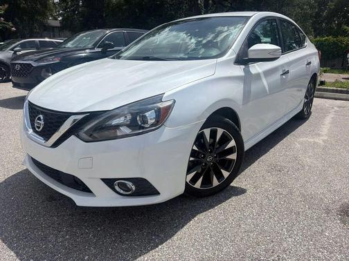 Aspen White Tricoat 2019 Nissan Sentra SR