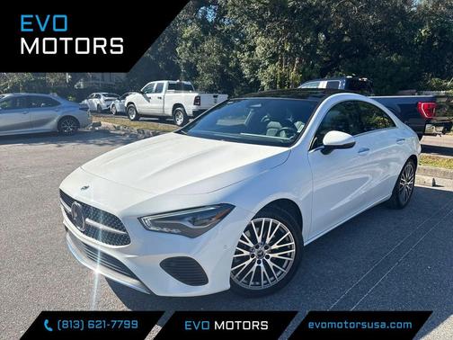 Polar White 2025 Mercedes-Benz CLA 250 4MATIC