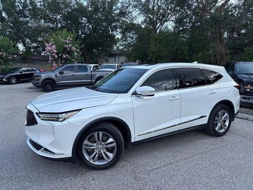 Platinum White Pearl 2022 Acura MDX Base