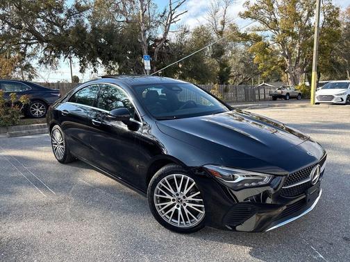 Night Black 2025 Mercedes-Benz CLA 250 4MATIC