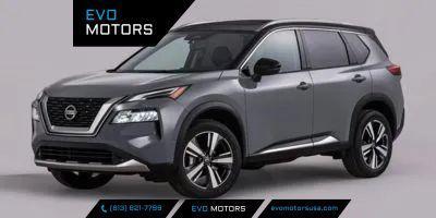 Pearl White Tricoat 2023 Nissan Rogue Platinum