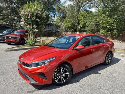 Fire Orange 2022 Kia Forte LXS