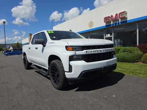 Summit White 2022 Chevrolet Silverado 1500 Limited Custom