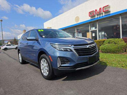 Lakeshore Blue Metallic 2024 Chevrolet Equinox 1LT