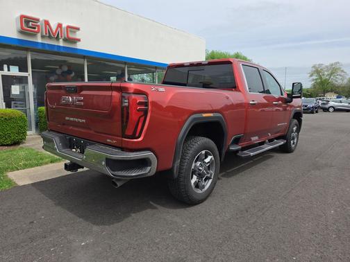 Volcanic Red Tintcoat 2026 GMC Sierra 2500 SLT