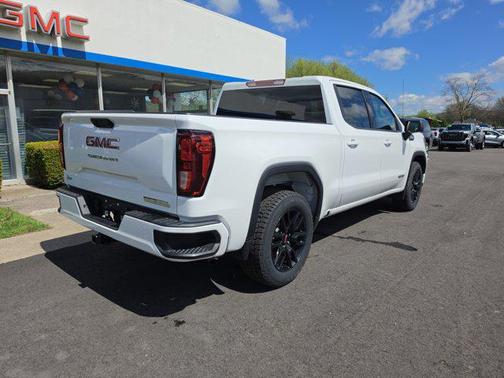 Summit White 2023 GMC Sierra 1500 Elevation