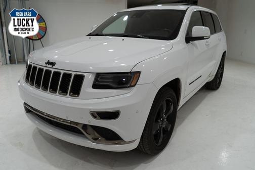 White 2016 Jeep Grand Cherokee Overland