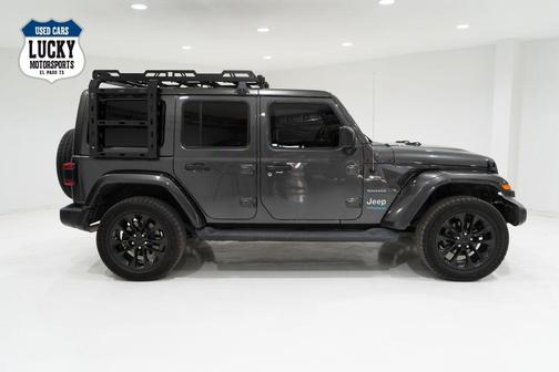 Gray 2021 Jeep Wrangler Unlimited 4xe Sahara