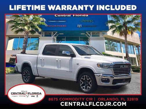 Bright White Clearcoat 2026 RAM 1500 Laramie