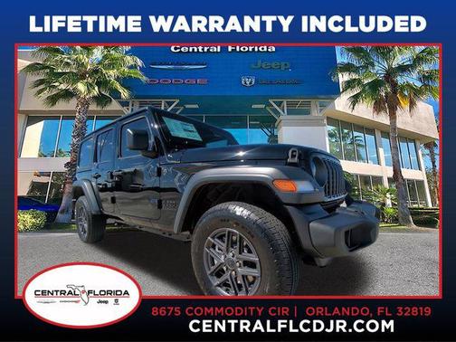 Black Clearcoat 2026 Jeep Wrangler Sport S