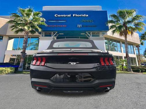 Shadow Black 2024 Ford Mustang EcoBoost Premium