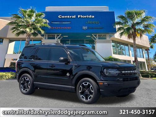 Shadow Black 2021 Ford Bronco Sport Outer Banks