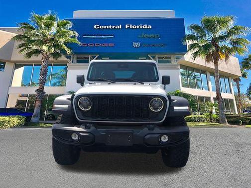 Bright White Clearcoat 2025 Jeep Wrangler 4xe Willys
