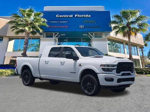 Bright White Clearcoat 2026 RAM 2500 Limited Mega Cab 4x4 6'4' Box