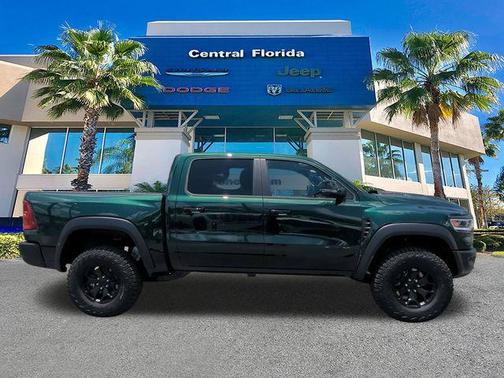 Green 2026 RAM 1500 RHO Crew Cab 4x4 5'7' Box