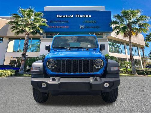 Hydro Blue Pearlcoat 2026 Jeep Wrangler Sport S